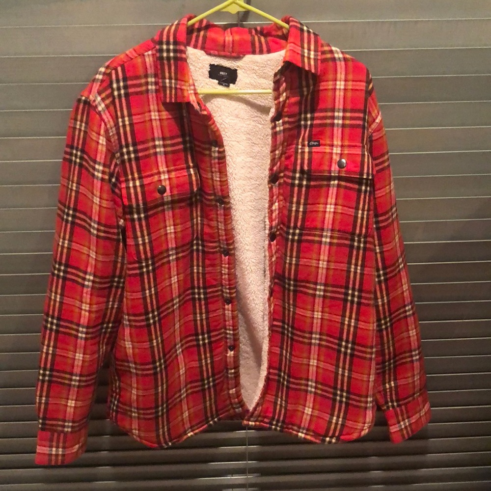 Obey flannel/jacket